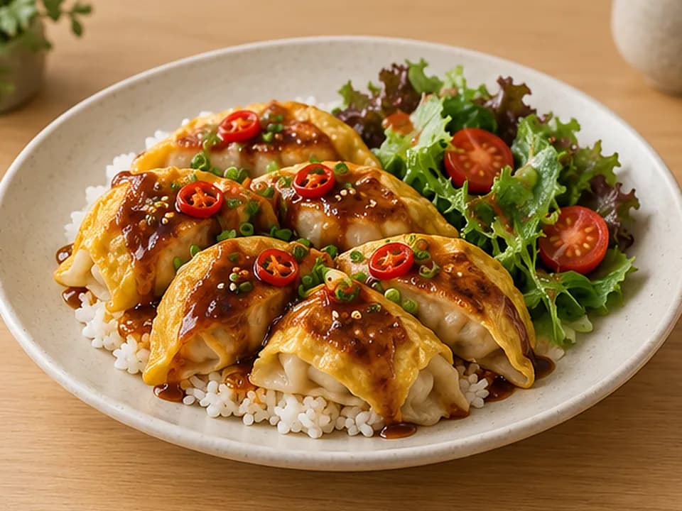 Oyaji Omu Dumpling Don - Sharing (6 pcs)