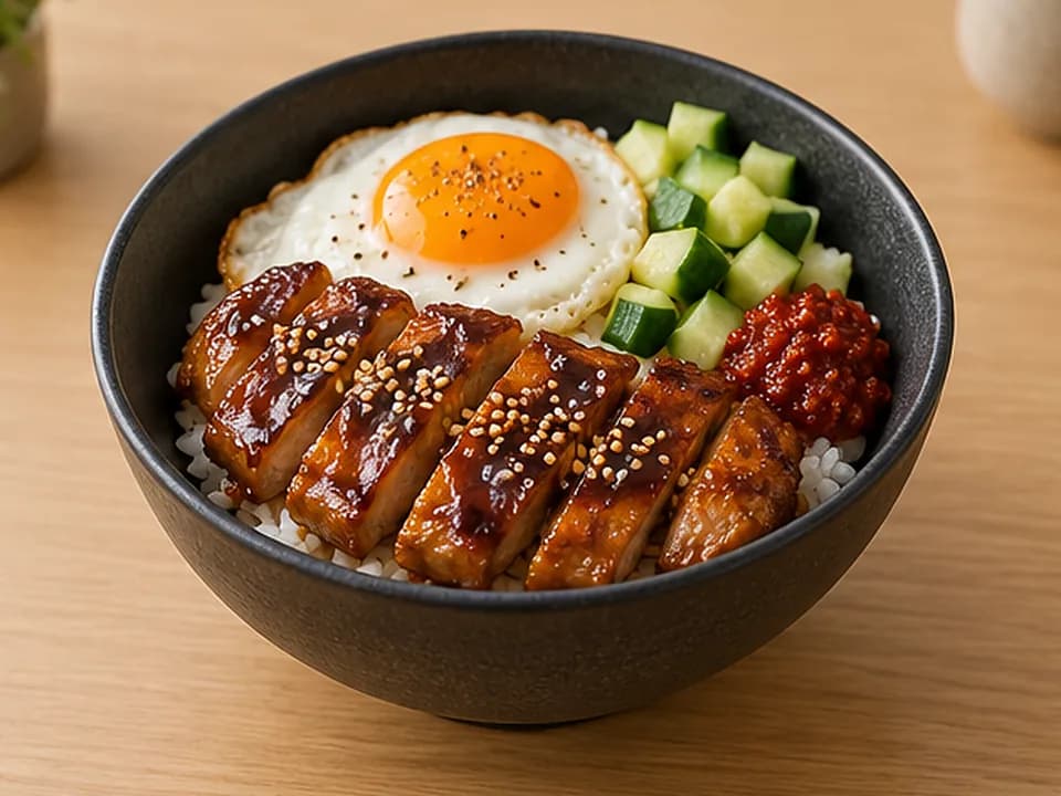 Chicken Teriyaki Don