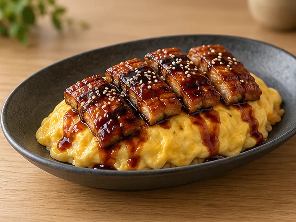 Omu Unagi Rice
