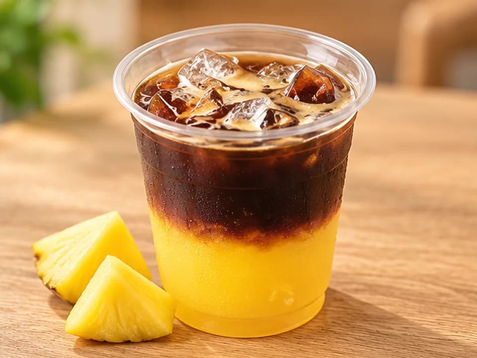 Pineapple Black (Tropicafe) (Iced)