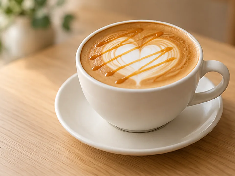 Caramel Coffee Latte (Hot)