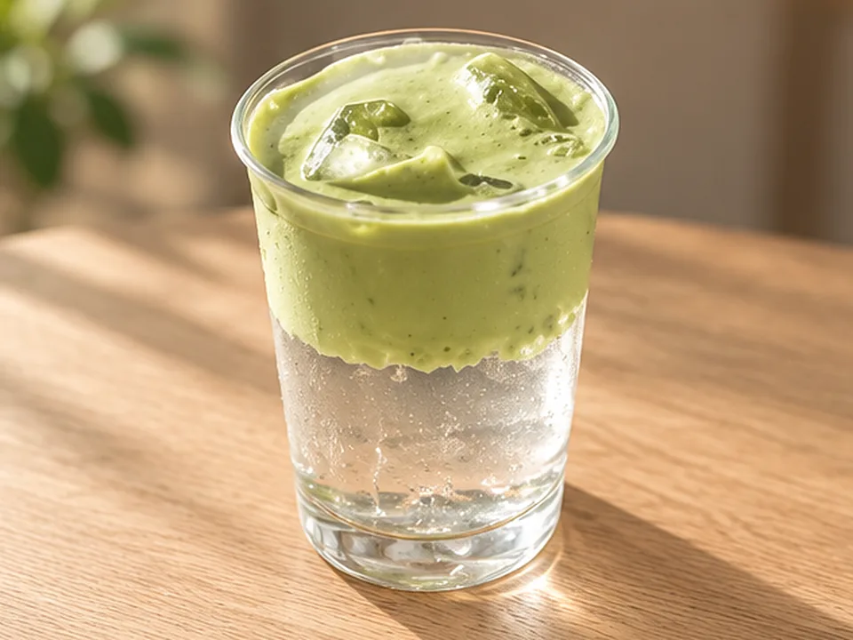 Coconut Matcha Cloud (Iced)