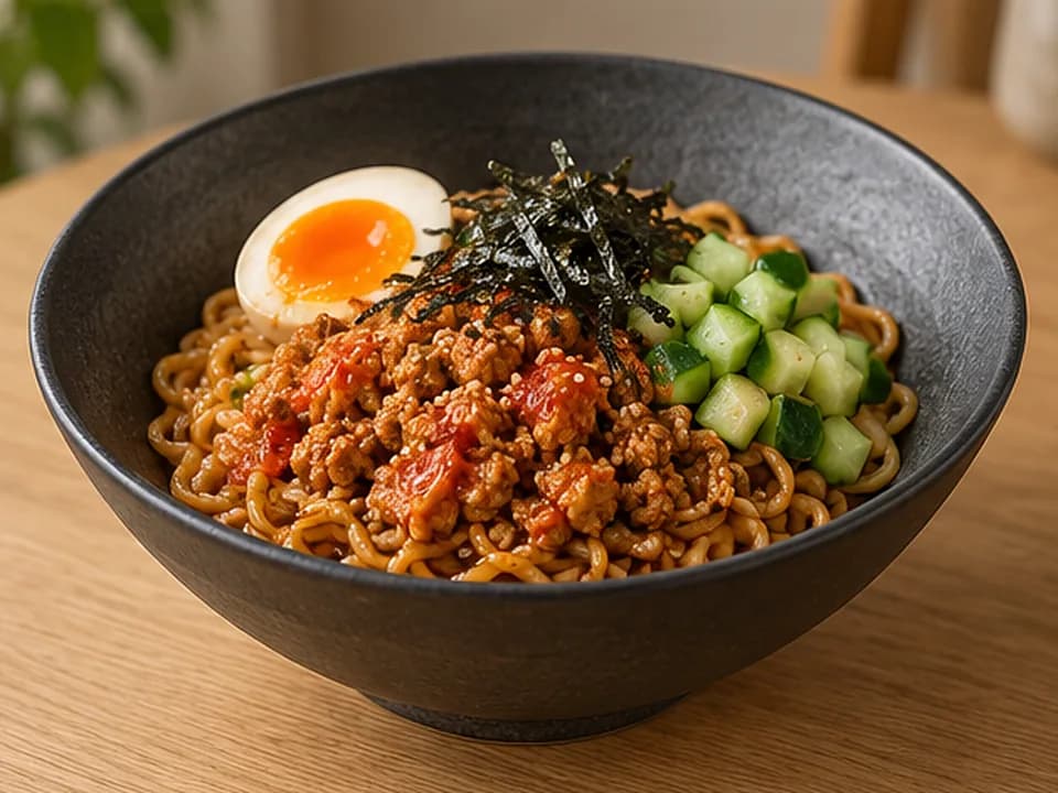 Dry Ramen Chicken Mince