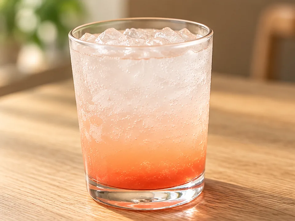 Peach Fizzy (Iced)