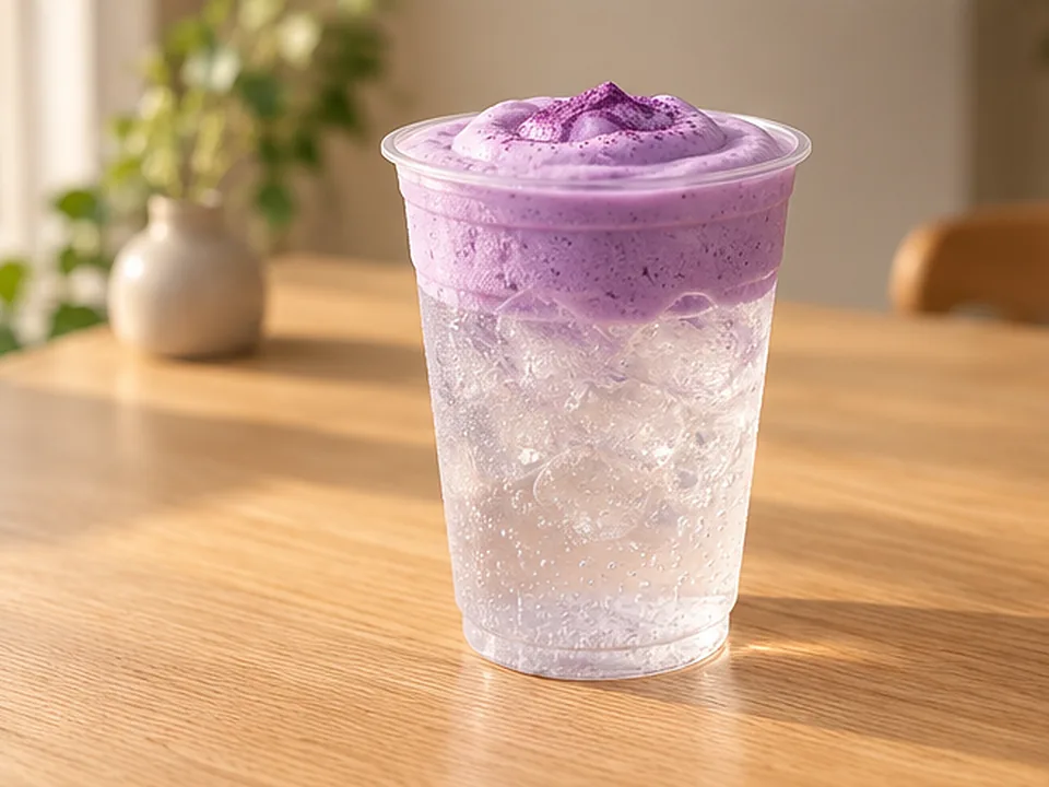 Coconut Yam Cloud (Iced)