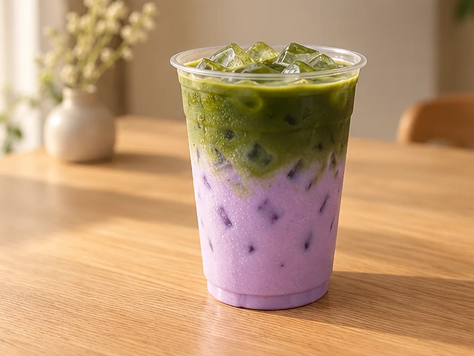 Yam Matcha (Iced)