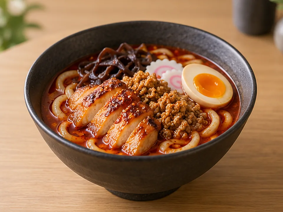 Gekikara Spicy Udon - Chicken